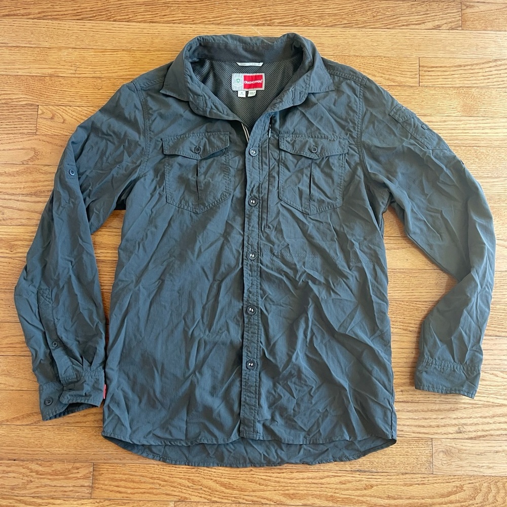 Craghoppers Nosilife Adventure II Shirt Medium Dark Gray